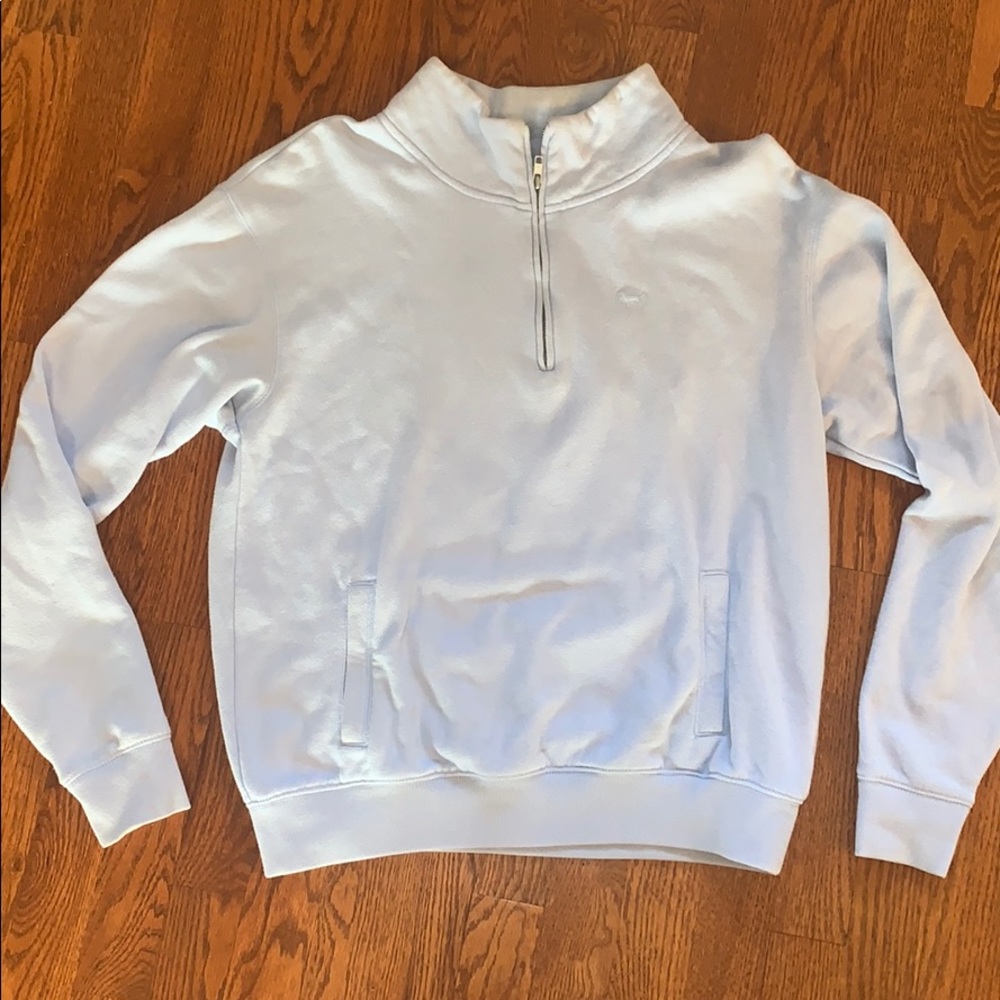 VS Pink quarter zip sweatshirt